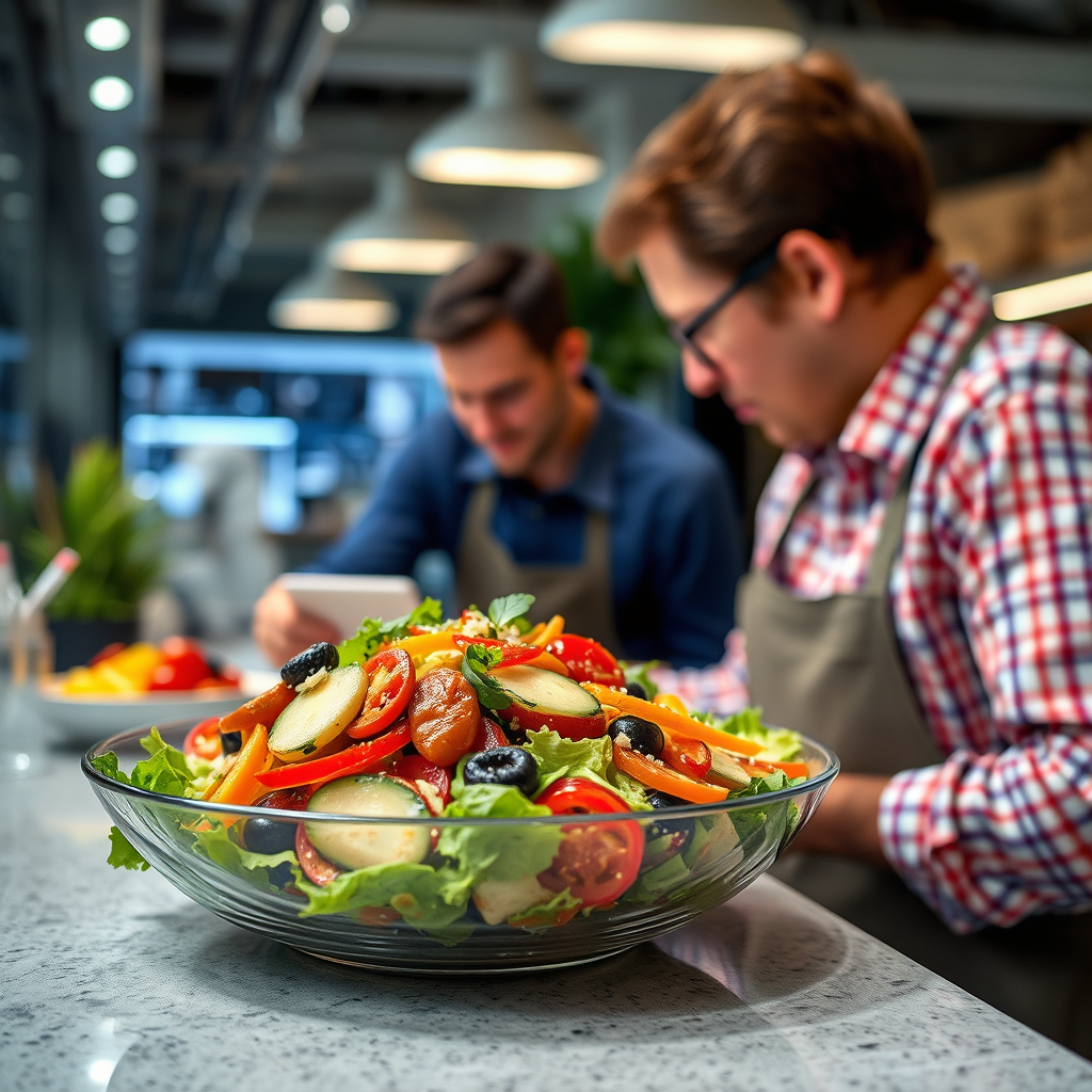 Spicy Vegetable Salad - vegetable salad with mayonnaise recipes