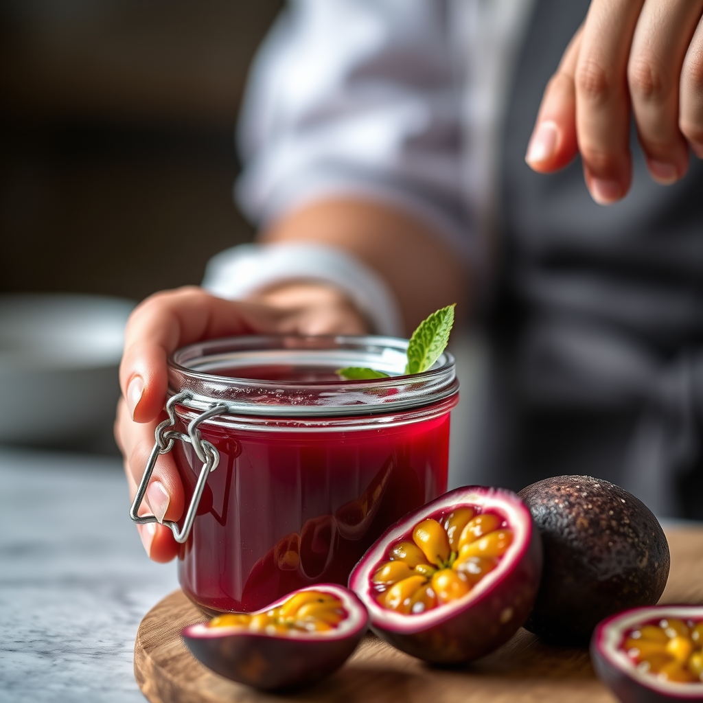 Step-by-Step Protocol - recipe for passion fruit jelly jam