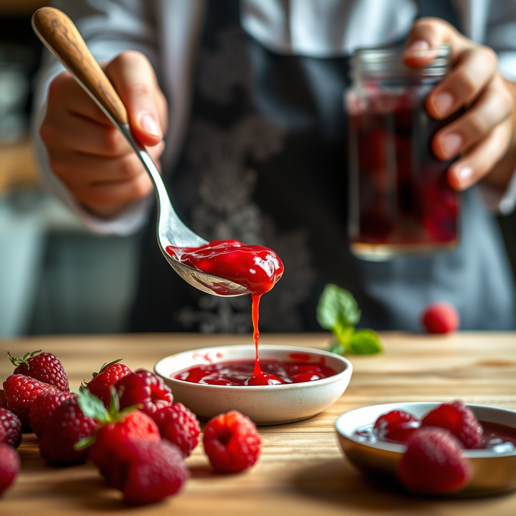 Step-by-Step Protocol - recipe for raspberry jam