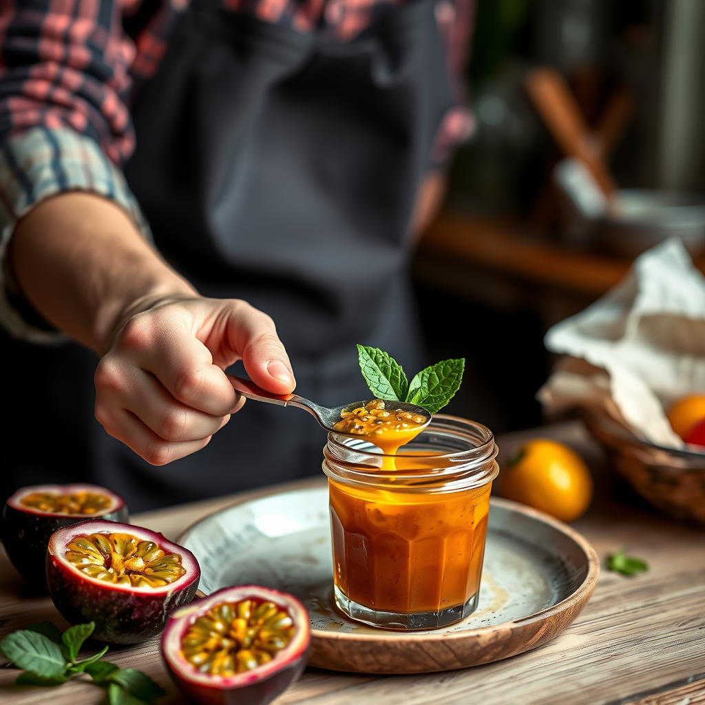 Step-by-Step Protocol - recipe passion fruit jam