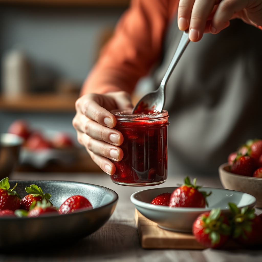 Step-by-Step Protocol - traditional strawberry jam recipe