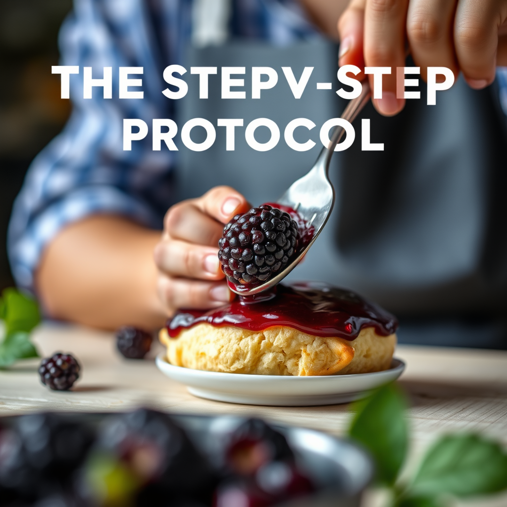 Step-by-Step Protocol - blackberry fruit jam recipe