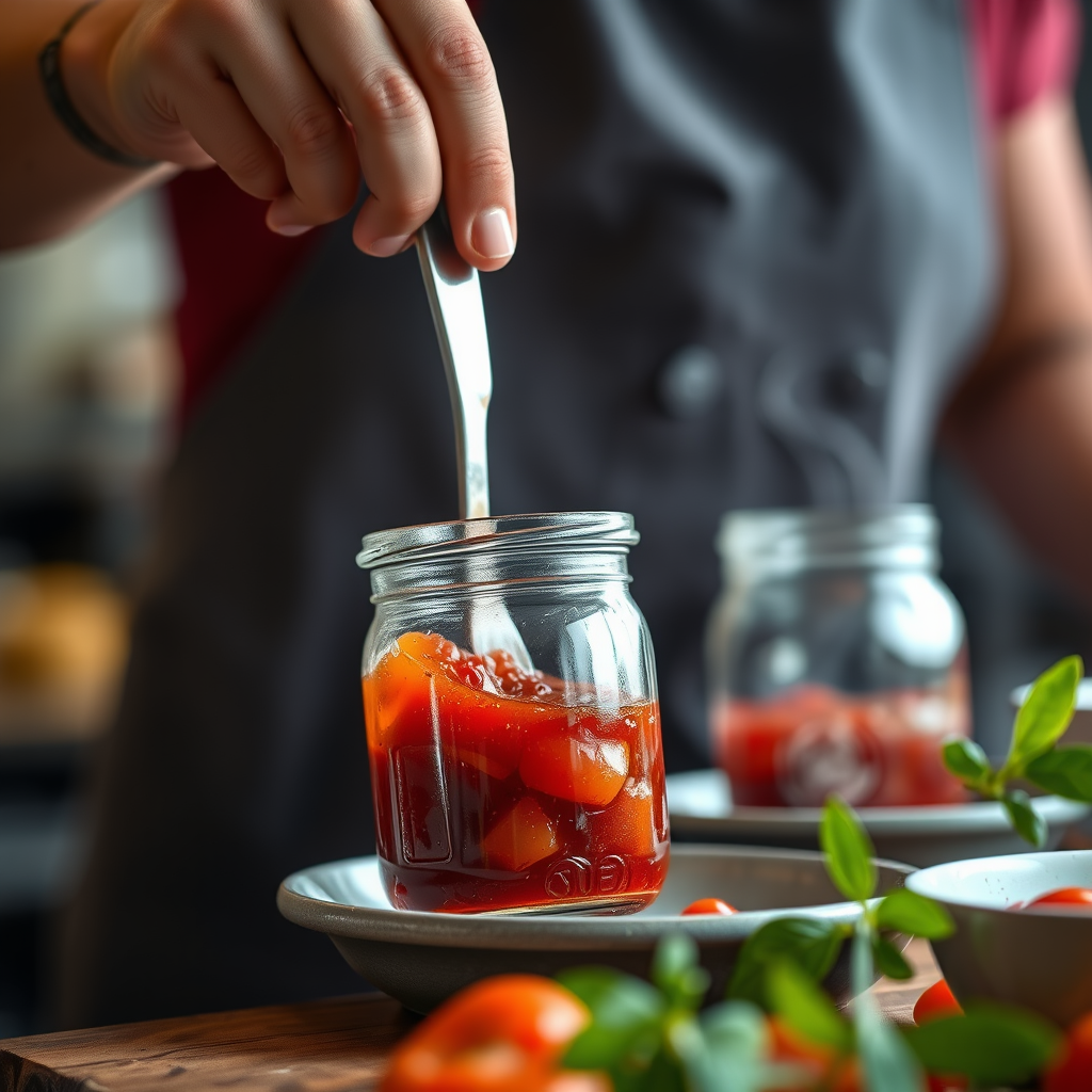 Step-by-Step Protocol - tomato jelly jam recipe
