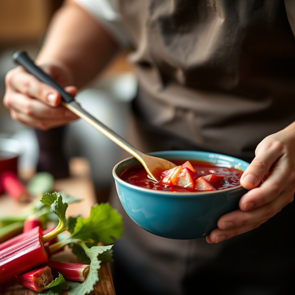 Step-by-Step Protocol - rhubarb jam recipe