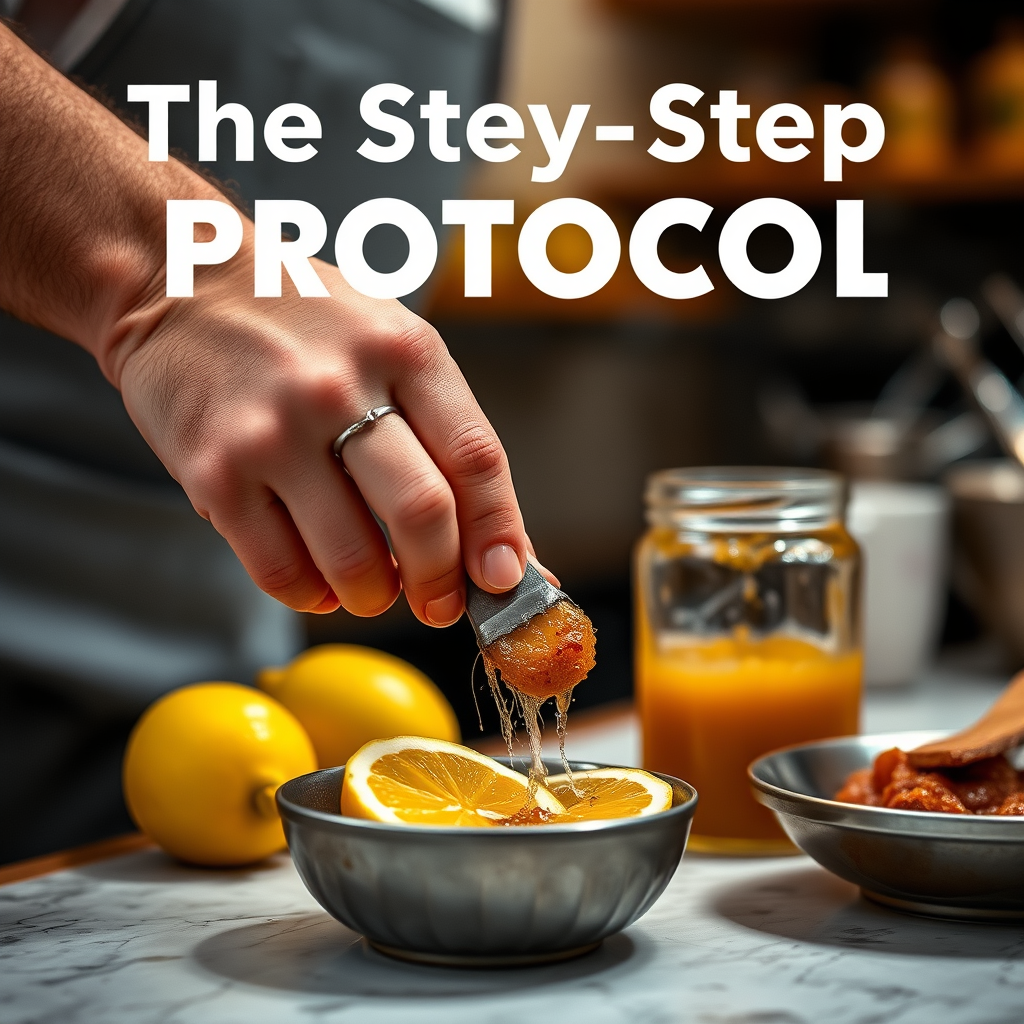 Step-by-Step Protocol - lemon jam recipe