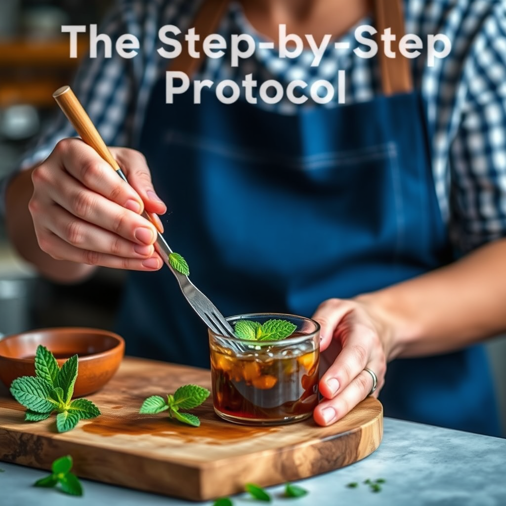 Step-by-Step Protocol - mint jam recipe