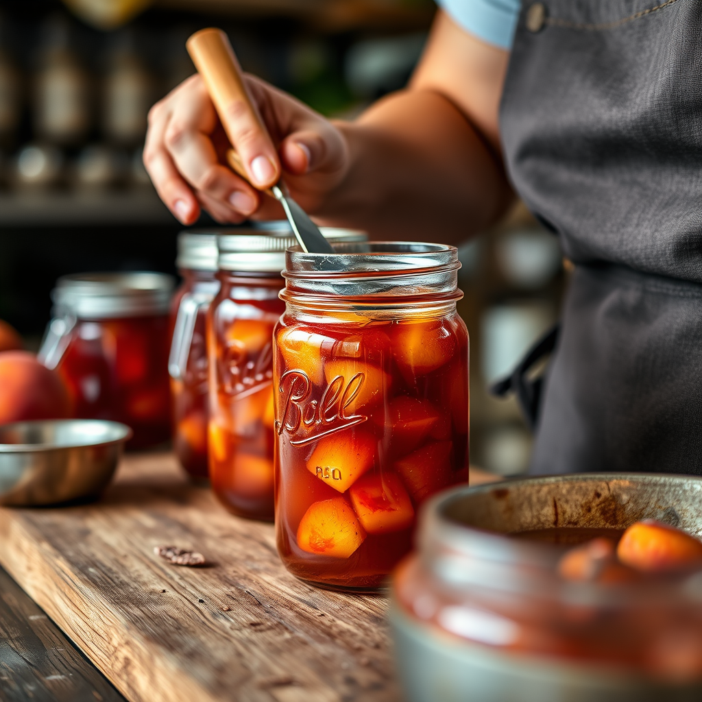 Step-by-Step Protocol - peach jam recipe for canning