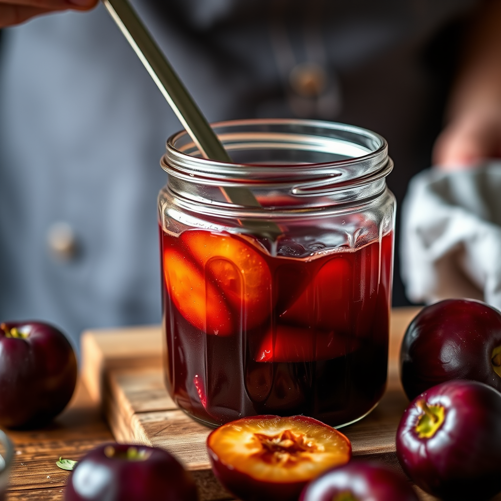 Step-by-Step Protocol - plum jam recipe with pectin