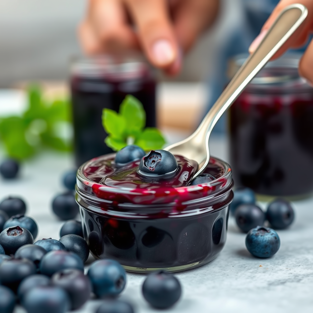 Step-by-Step Protocol - recipe blueberry jam no pectin