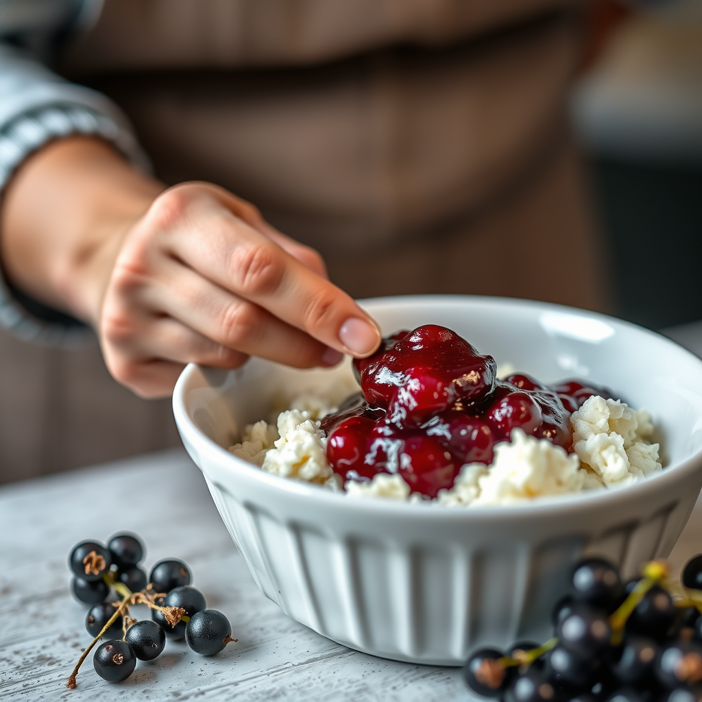 Step-by-Step Protocol - recipe for black currant jam