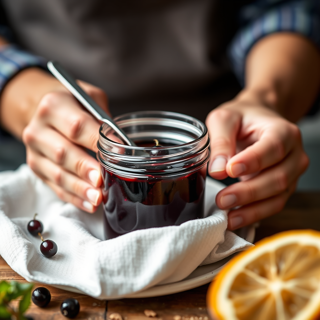 Step-by-Step Protocol - blackcurrant jam making recipes
