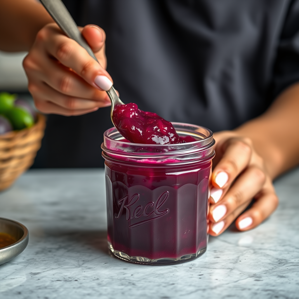 Step-by-Step Protocol - how to make ube jam recipe