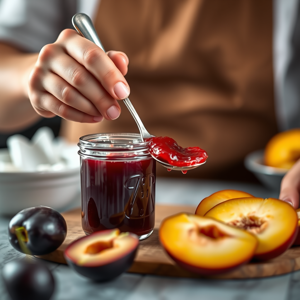 Step-by-Step Protocol - plum jelly jam recipe