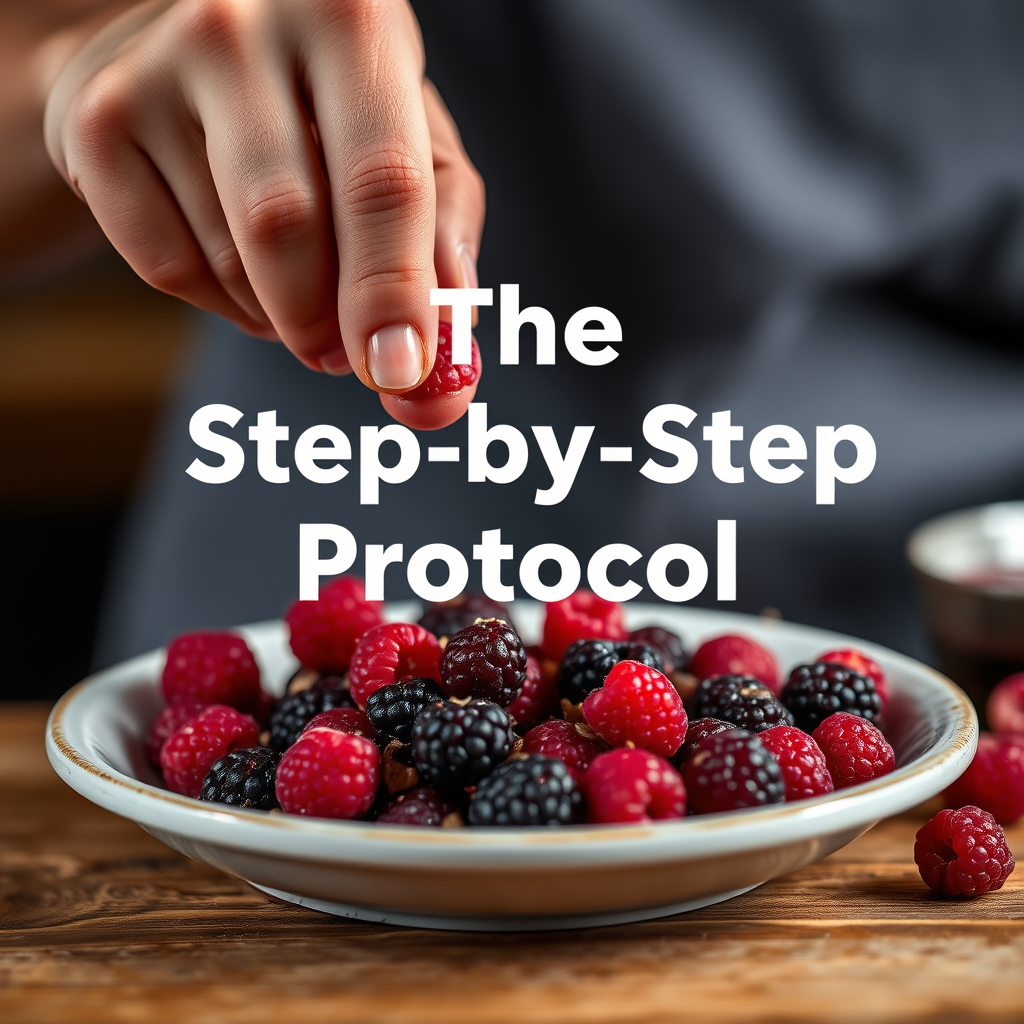 Step-by-Step Protocol - recipe black raspberry jam