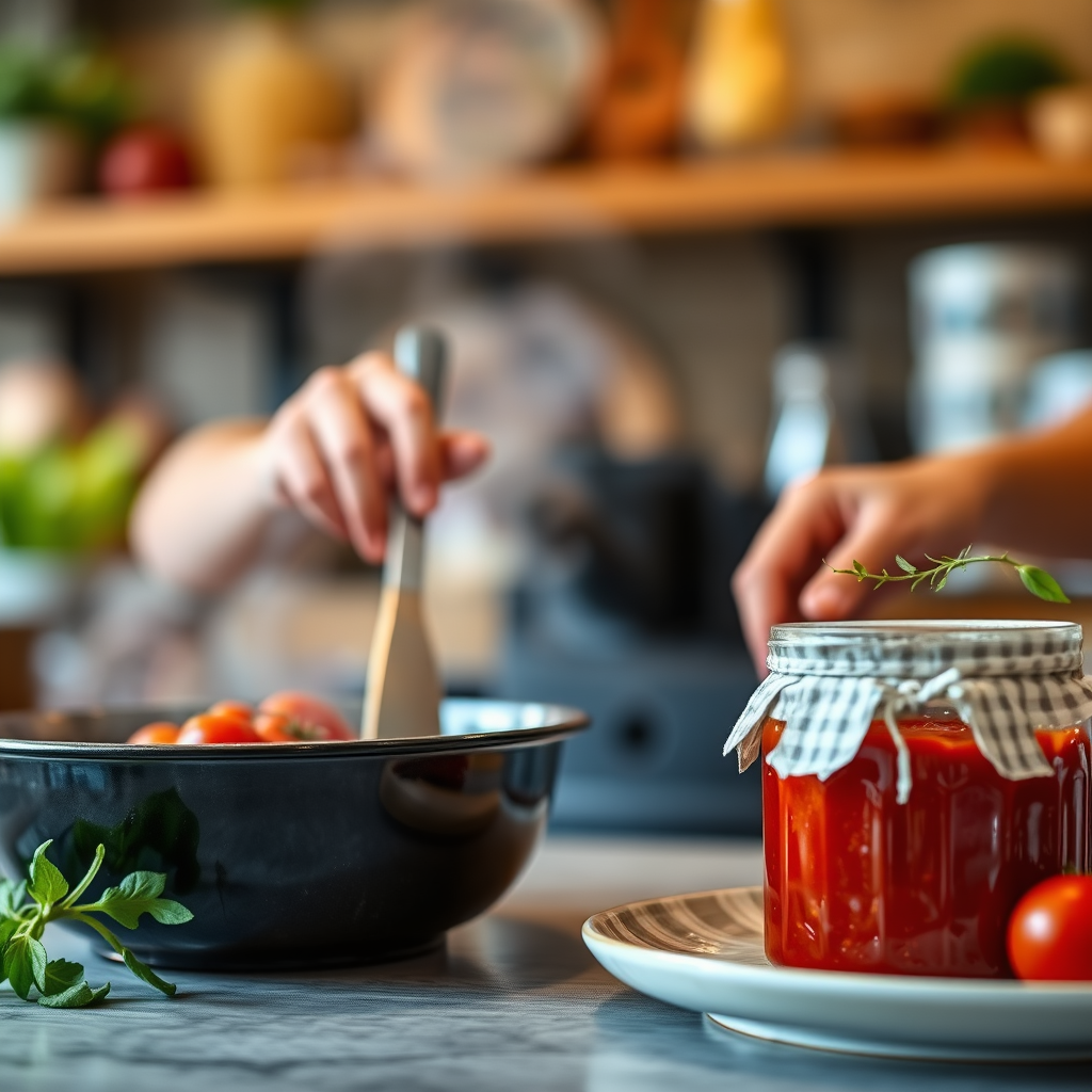 Step-by-Step Protocol - recipe for tomato jam