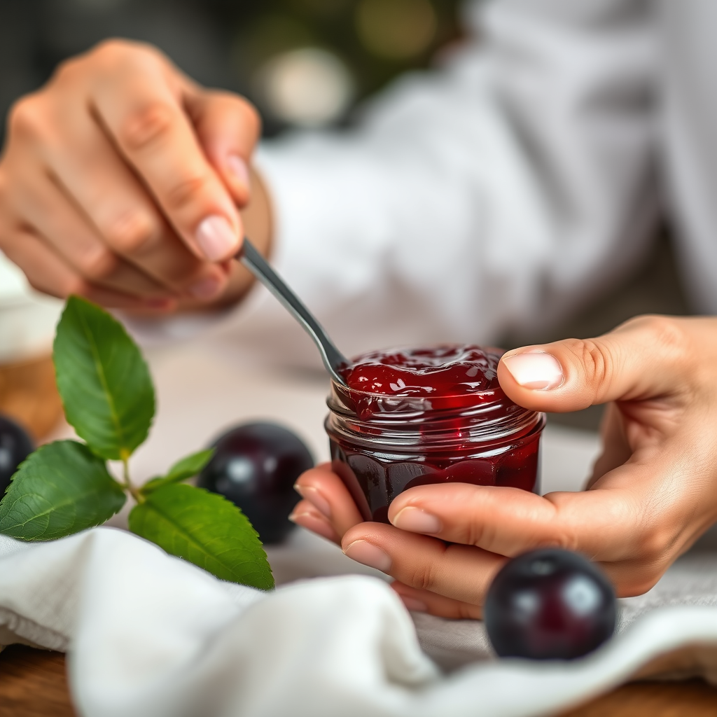 Step-by-Step Protocol - recipe for wild plum jam
