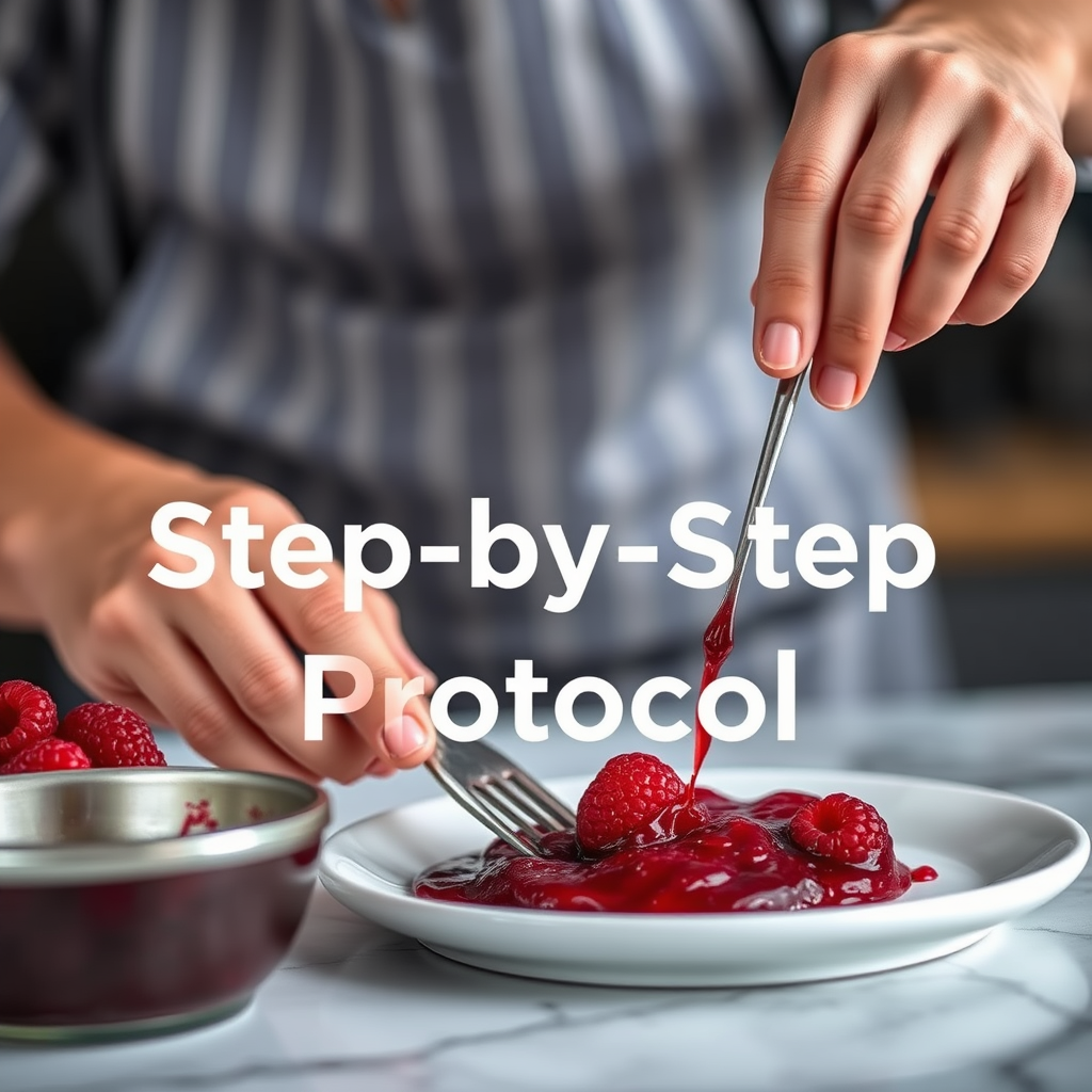 Step-by-Step Protocol - recipes with raspberry jam