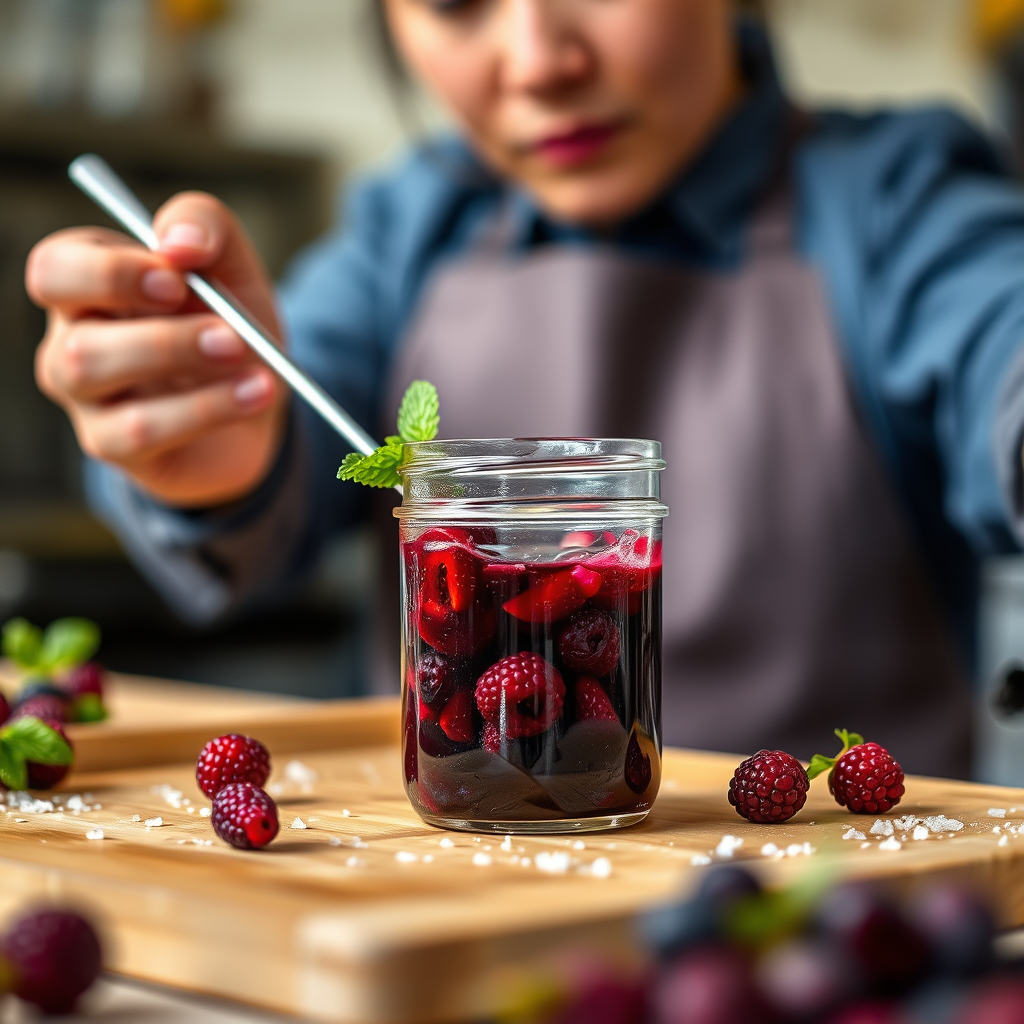 Step-by-Step Protocol - boysenberry jam recipe