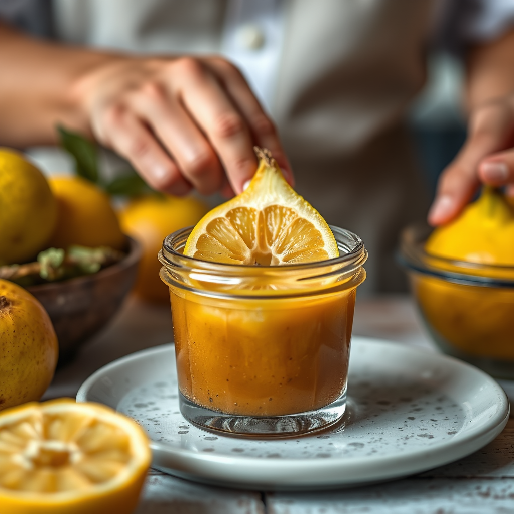 Step-by-Step Protocol - quince fruit jam recipe