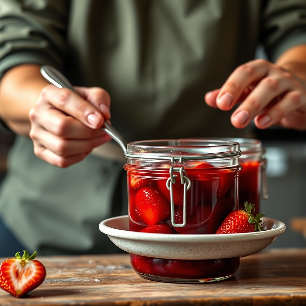 Step-by-Step Protocol - easy strawberry freezer jam recipe