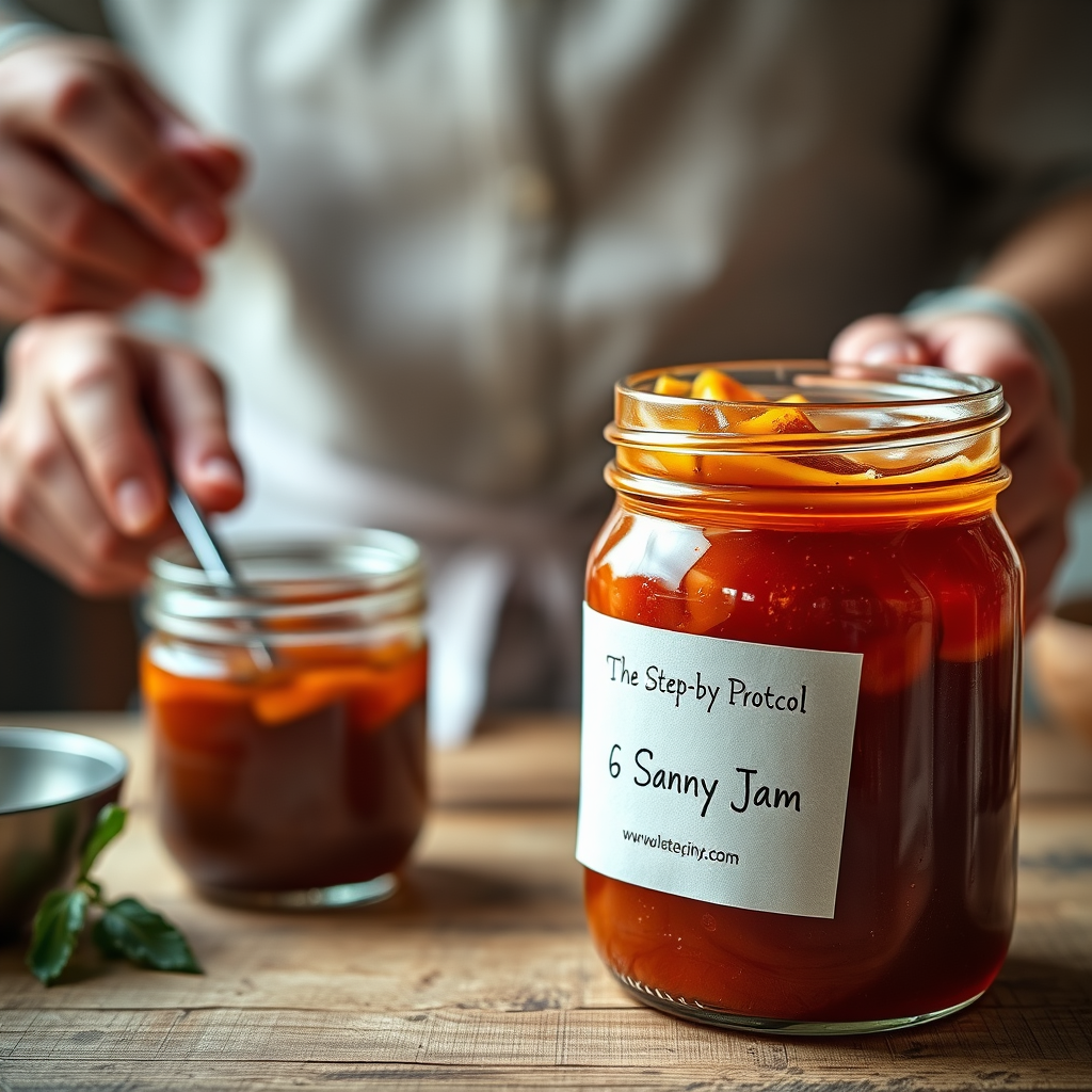 Step-by-Step Protocol - jam without pectin recipe