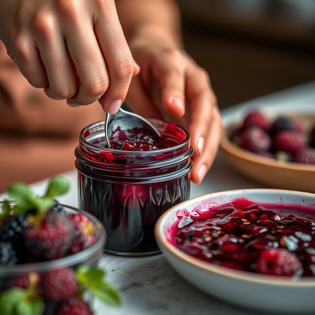 Step-by-Step Protocol - no pectin blackberry jam recipe