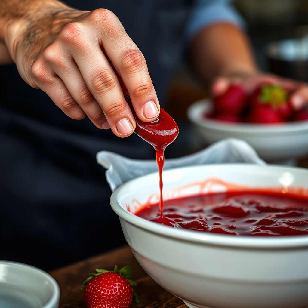 Step-by-Step Protocol - strawberry jam recipe with pectin