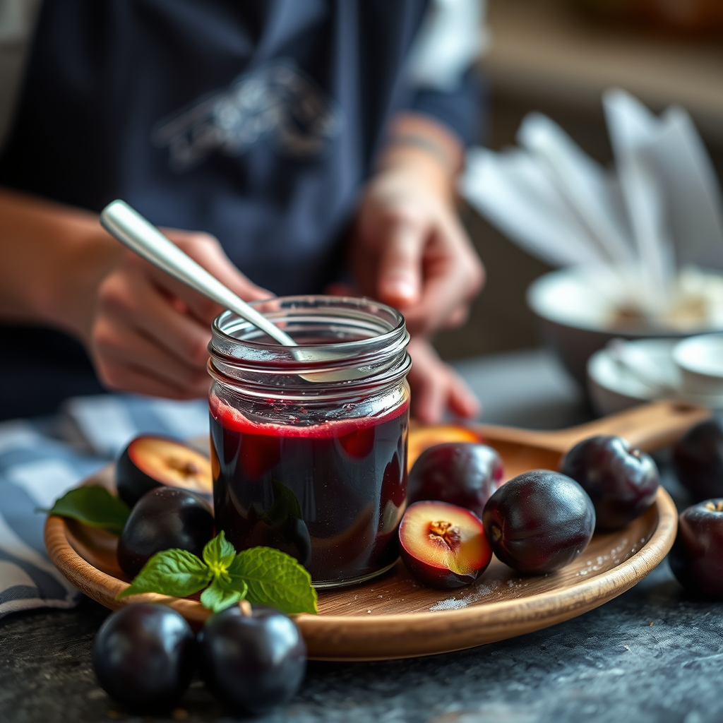 Step-by-Step Protocol - plum fruit jam recipe