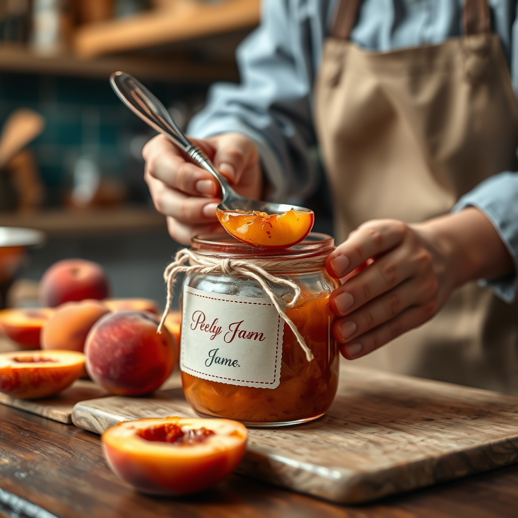 Step-by-Step Protocol - peach jam recipe