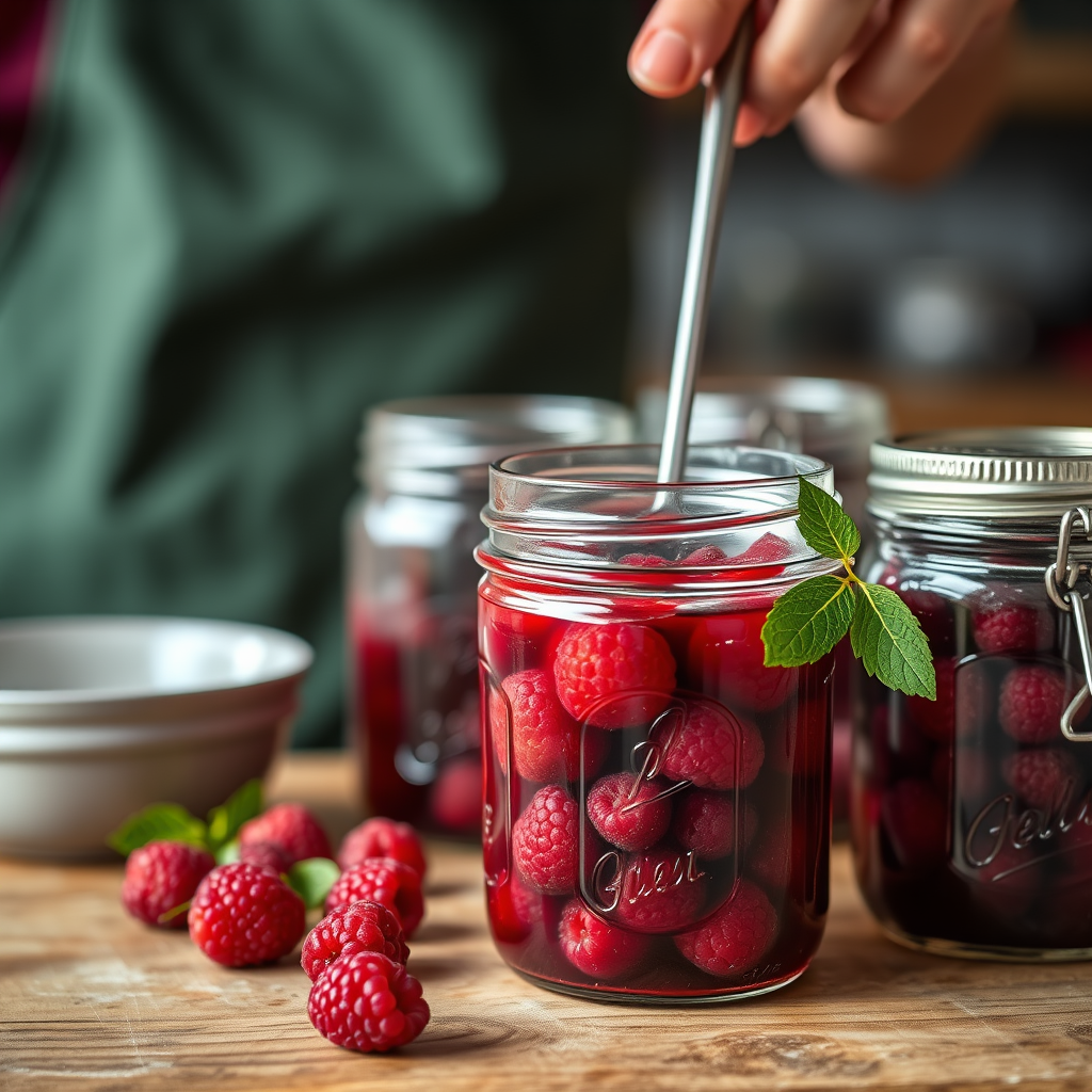 Step-by-Step Protocol - raspberry jam canning recipe