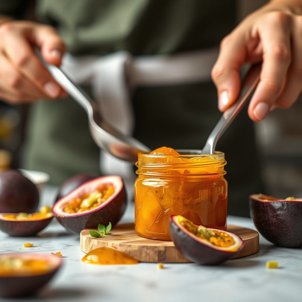 Step-by-Step Protocol - recipe for passion fruit jam