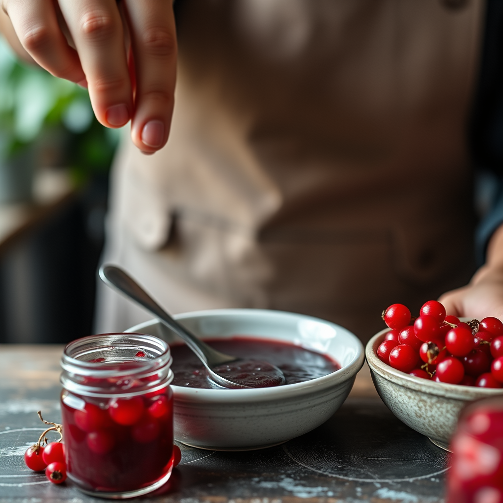 Step-by-Step Protocol - recipe for red currant jam