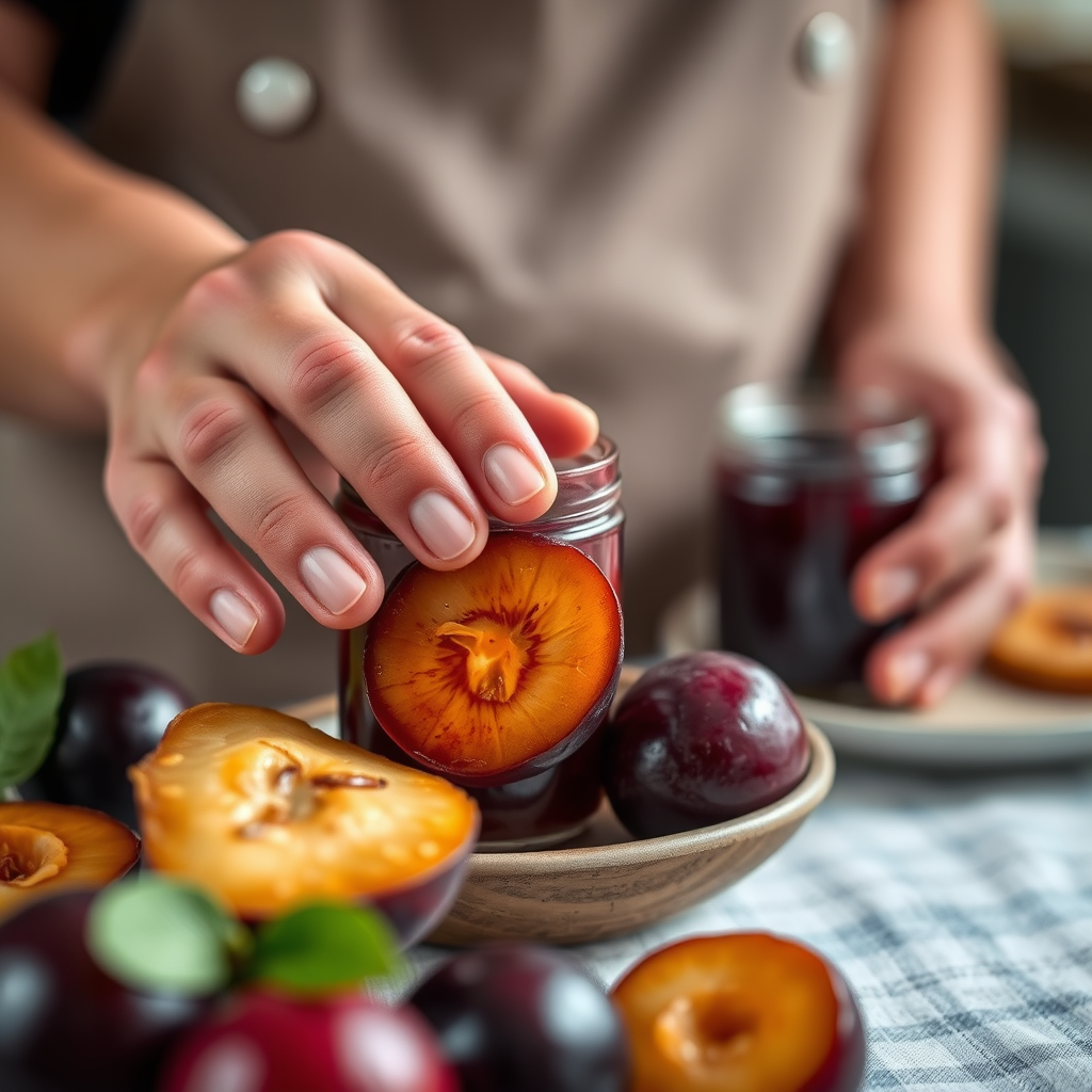 Step-by-Step Protocol - recipe of plum jam