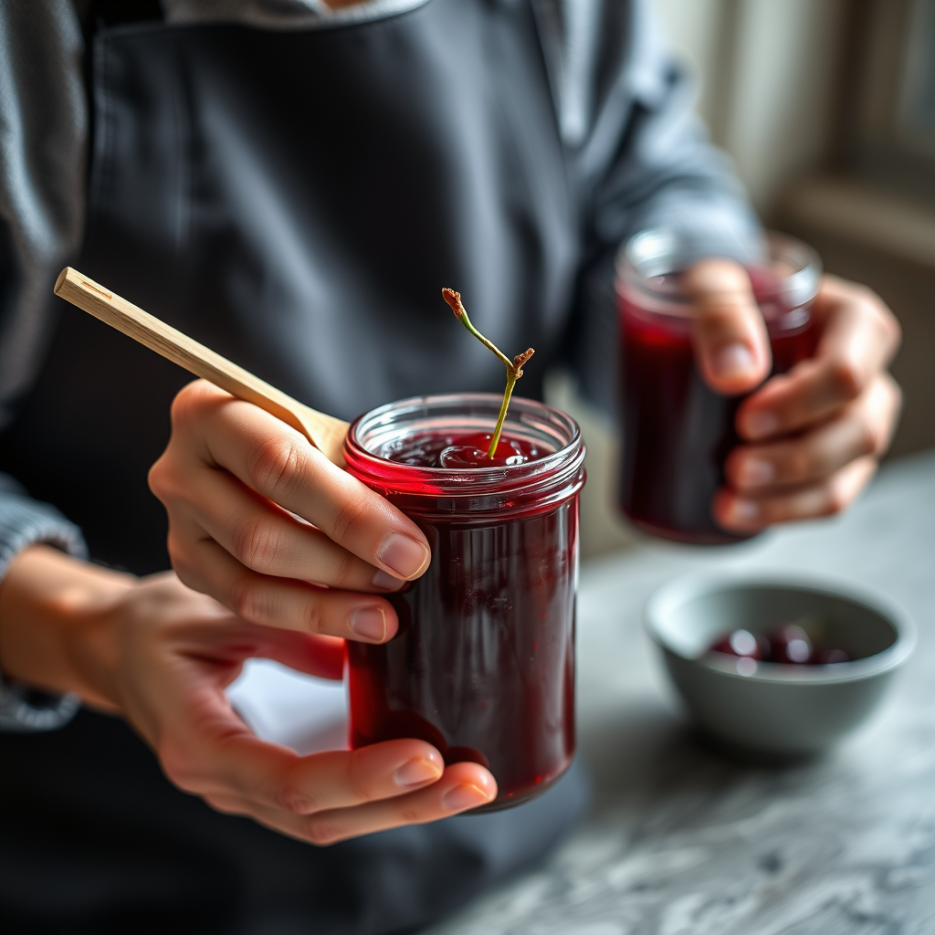 Step-by-Step Protocol - recipes for sour cherry jam