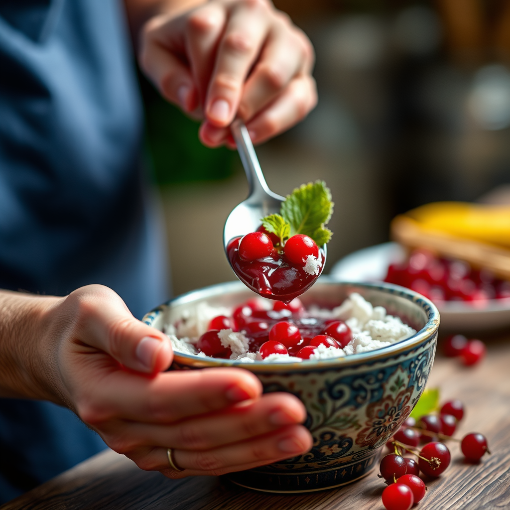 Step-by-Step Protocol - red currant jam recipe