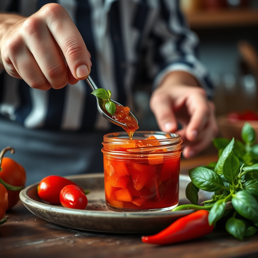 Step-by-Step Protocol - hot pepper jelly recipe