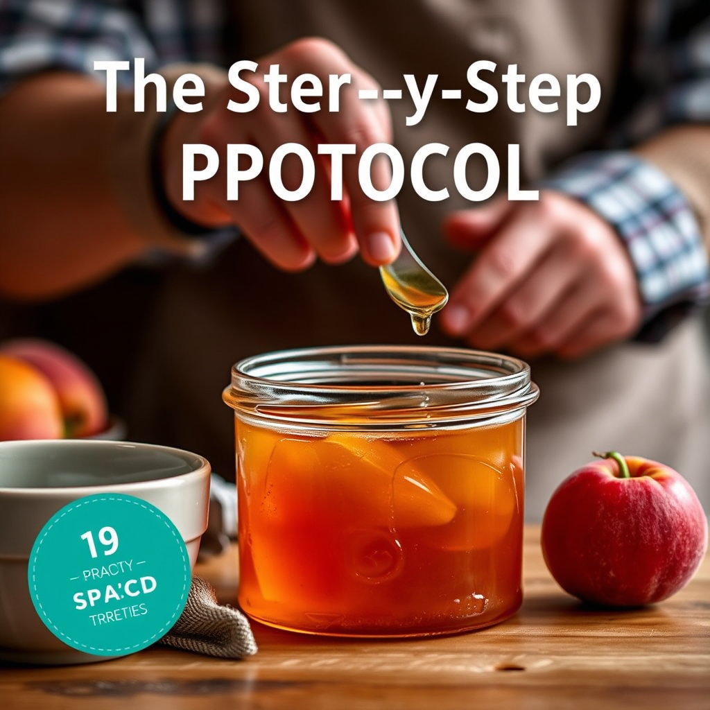 Step-by-Step Protocol - peach jelly recipe