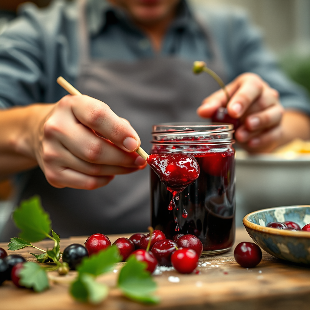Step-by-Step Protocol - chokecherry jelly recipe