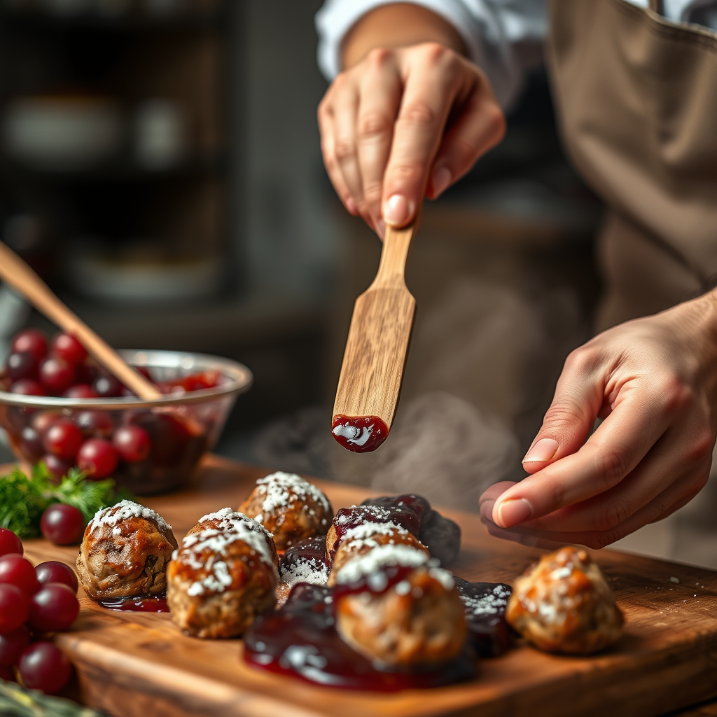 Step-by-Step Protocol - meatball and grape jelly recipe