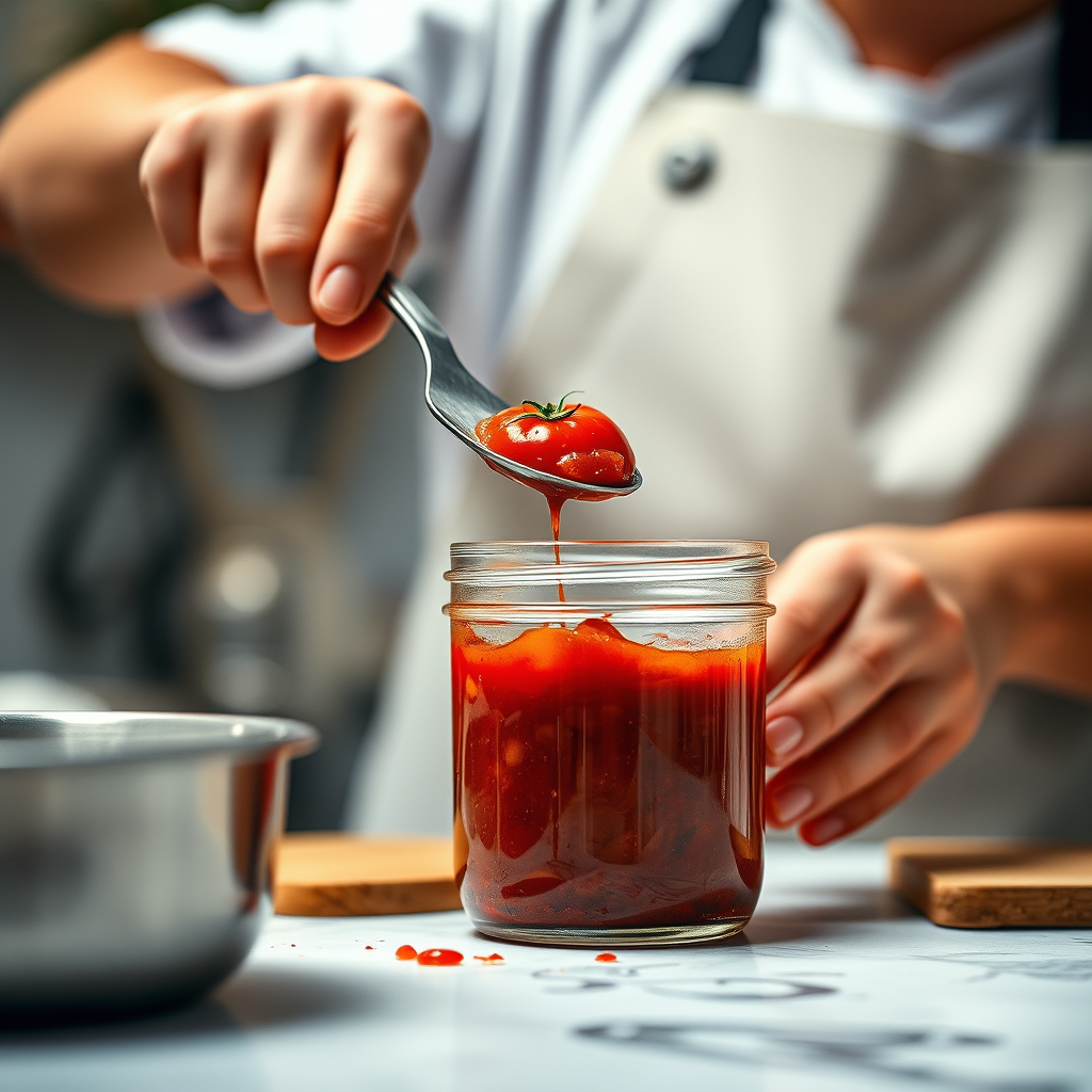 Step-by-Step Protocol - recipe of tomato jam