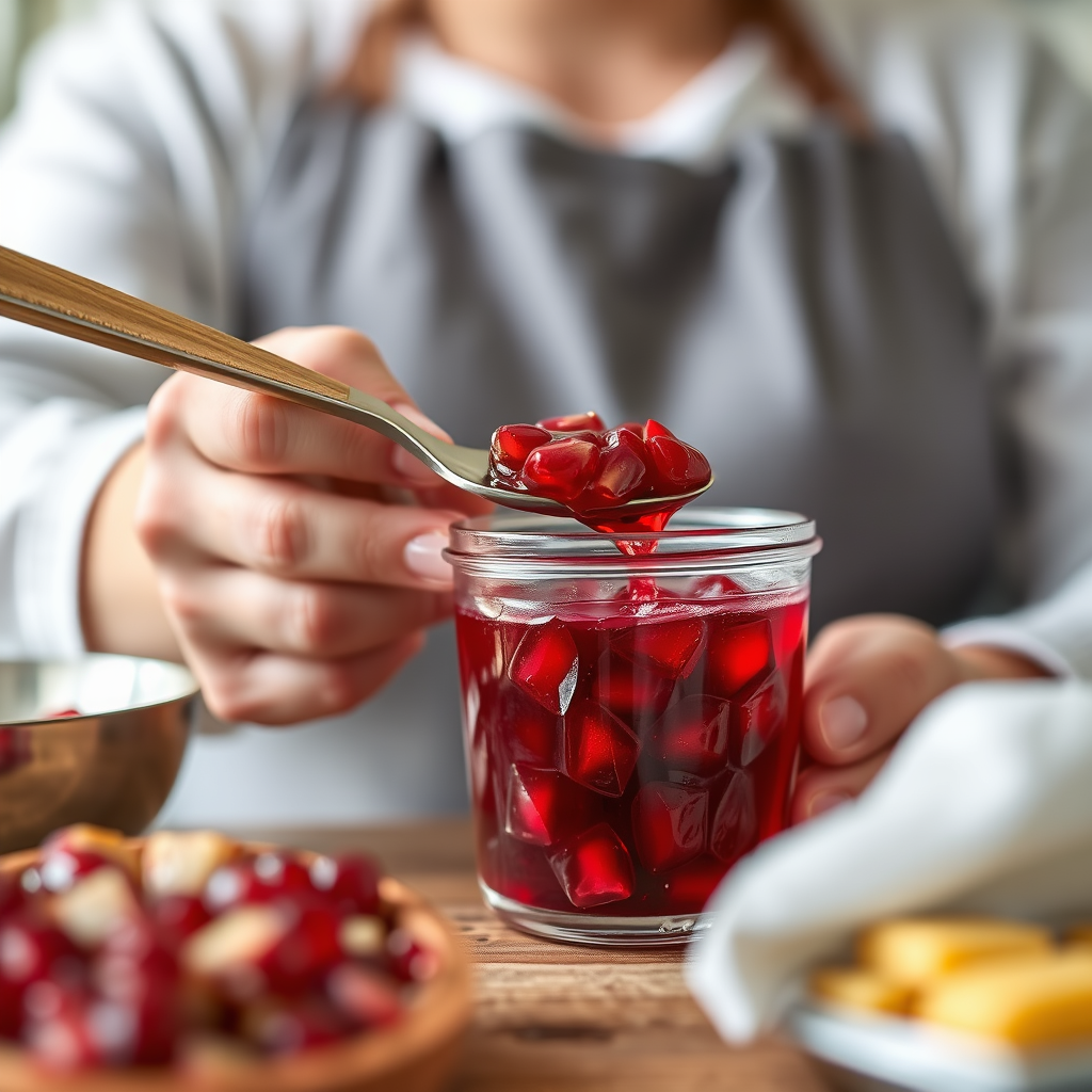 Step-by-Step Protocol - pomegranate jelly recipe