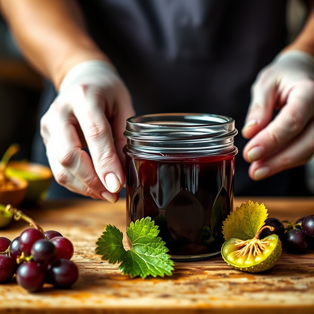 Step-by-Step Protocol - muscadine grape jelly recipe