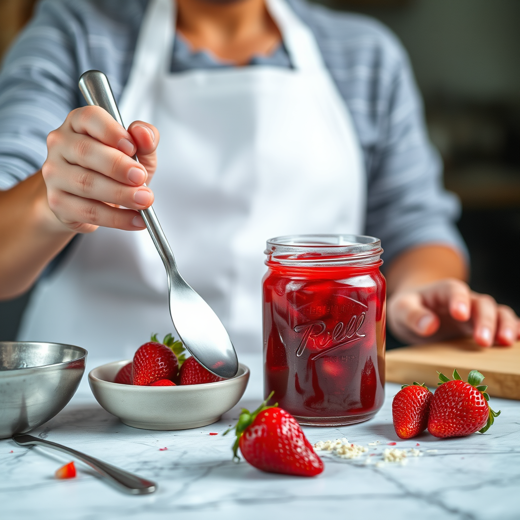 Step-by-Step Protocol - strawberry rhubarb jam recipe