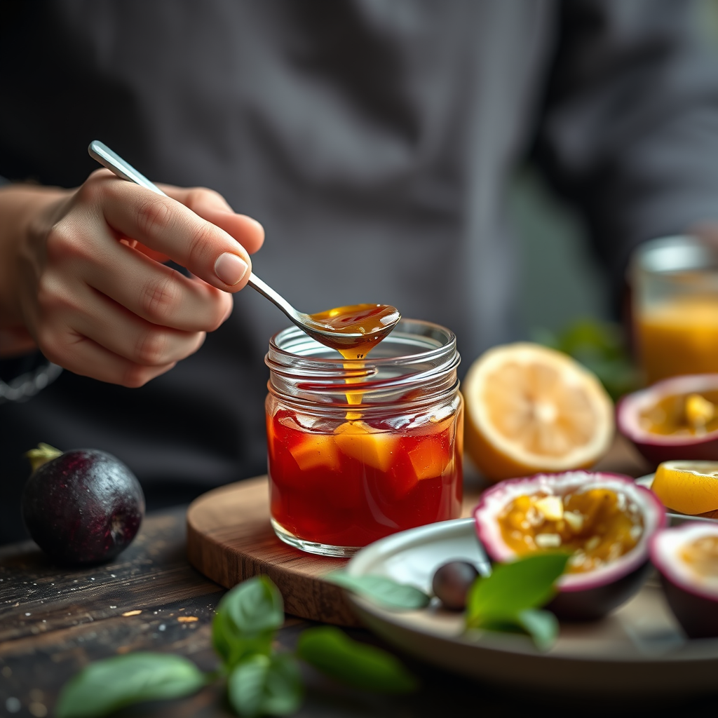Step-by-Step Protocol - recipe for passion fruit jelly jam
