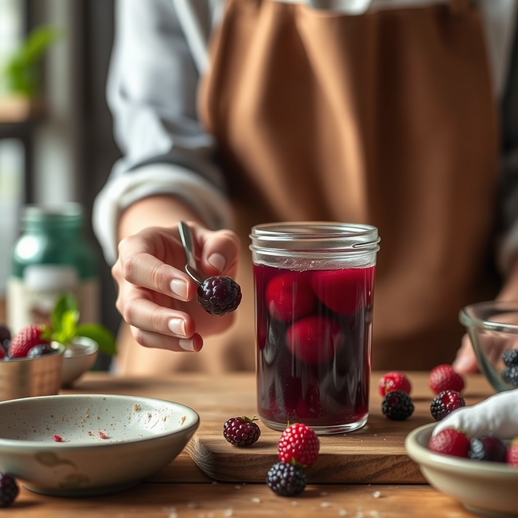 Step-by-Step Protocol - beautyberry jelly recipe