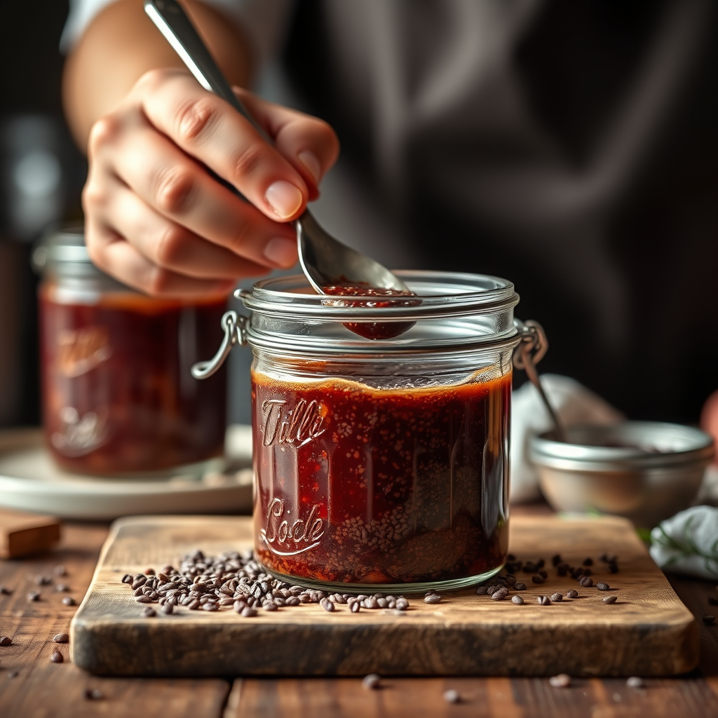 Step-by-Step Protocol - chia seed jam recipe