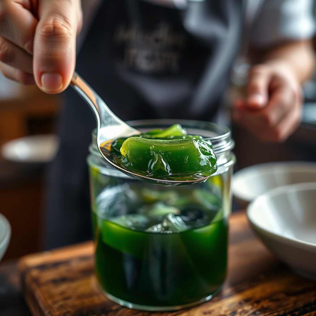 Step-by-Step Protocol - grass jelly recipe
