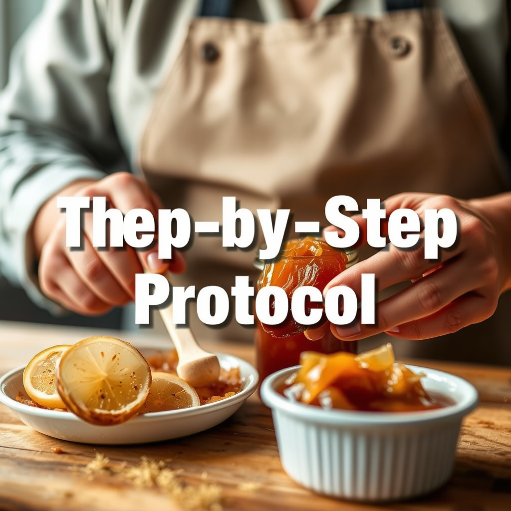 Step-by-Step Protocol - onion jelly recipe