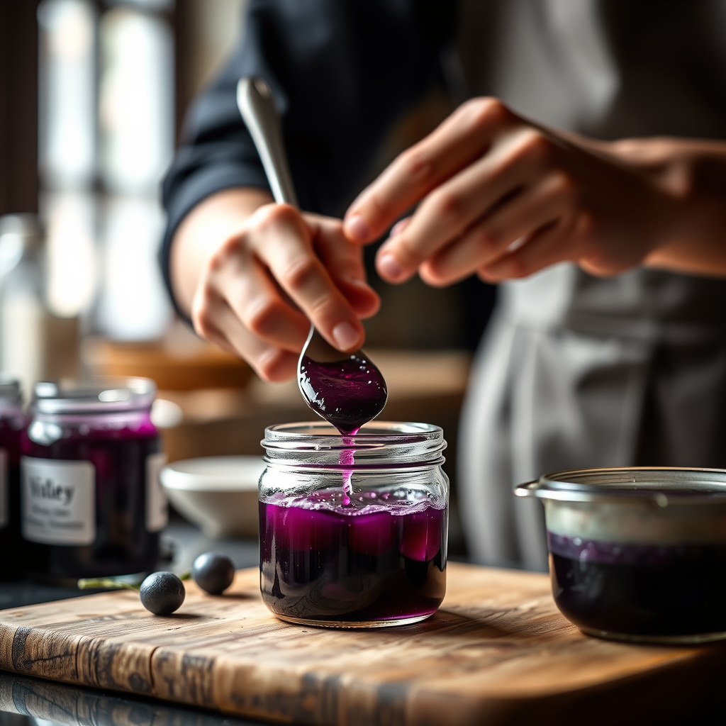 Step-by-Step Protocol - violet jelly recipe
