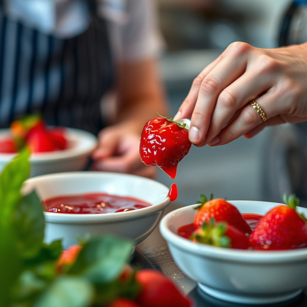 Step-by-Step Protocol - recipe for strawberry jam